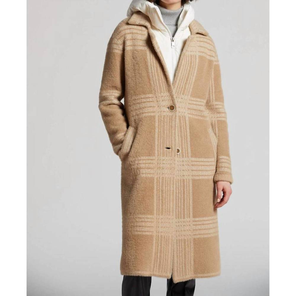 NEW ADROIT ATELIER lori long coat in mocha